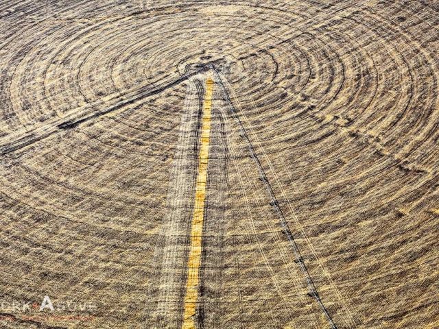 Aerial View of Circular Irrigation 09112499